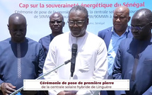 Partenariat Senelec-Huawei: Pose de la Première pierre de la Centrale Solaire Hybride de Linguère