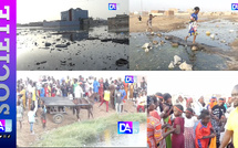 Kahone : Les habitants de Kanda Amady Diakho en brassards rouges pour protester contre le ruissellement des eaux usées...
