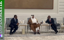 Bref séjour à Doha: rencontre entre Macky Sall et Karim Wade