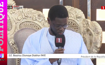 Tivaouane: Devant le Khalife Serigne Babacar Sy Mansour, Bassirou Diomaye Faye érige l’unité et le « Tawhid » en boussole nationale