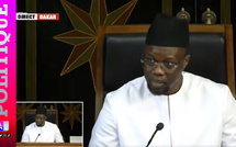 Sonko après le tollé autour de la DPG : « Il n’y a ni tension ni problème, juste le fonctionnement normal des institutions... »