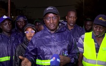 Fortes pluies à Dakar : Cheikh Tidiane Dièye a effectué une visite nocturne dans les zones impactées