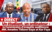 🛑 DIRECT Un étudiant, un ordinateur : la CEP auditionne MR Amadou Tidiane Gaye et  Mr Kor Faye