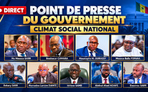 🛑 DIRECT | Climat social tendu : Le gouvernement face à la presse